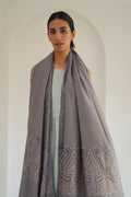 Kashmir Loom Maheen Palledar Hand Embroidered Cashmere Shawl Tear