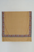 Kashmir Loom  Kashmir Loom Hand Embroidered Cashmere Shawl Gold