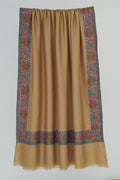 Kashmir Loom  Kashmir Loom Hand Embroidered Cashmere Shawl Gold