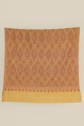 Kashmir Loom Sozni Jamawar Hand Embroidered Pashmina Shawl Camel
