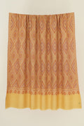 Kashmir Loom Sozni Jamawar Hand Embroidered Pashmina Shawl Camel