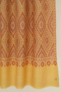 Kashmir Loom Sozni Jamawar Hand Embroidered Pashmina Shawl Camel