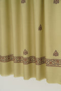 Kashmir Loom Sozni Nazlidor Butidar Hand Embroidered Pashmina Shawl Sage