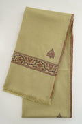 Kashmir Loom Sozni Nazlidor Butidar Hand Embroidered Pashmina Shawl Sage