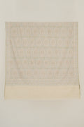 Kashmir Loom Sozni Neem Jamawar Hand Embroidered Pashmina Shawl Ivory Multi