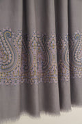 Kashmir Loom Maheen Palledar Hand Embroidered Cashmere Shawl Tear