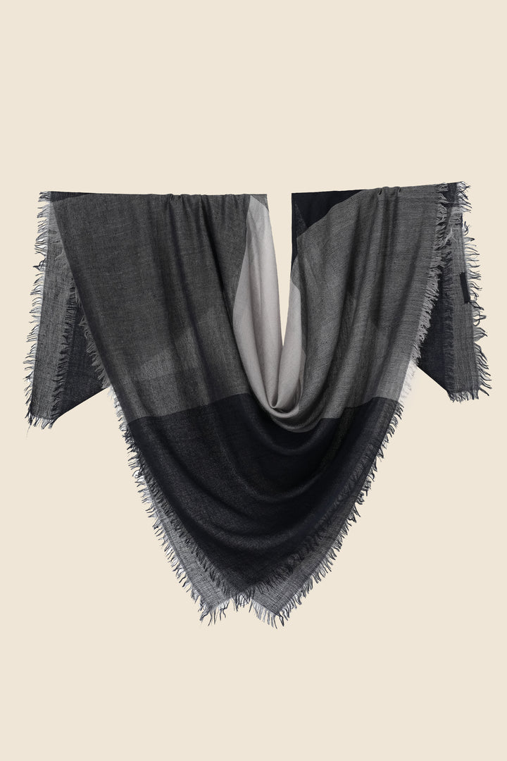 Kashmir Loom Echo Cashmere Square Scarf 130 x 130 cms