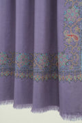Kashmir Loom Sozni Dilnaz Dordar Hand Embroidered Pashmina Shawl Sundown