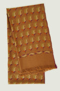 Kashmir Loom Kani Penguin Hand woven Pashmina Scarf Tan