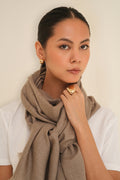 Solid Cashmere Shawl & Stole