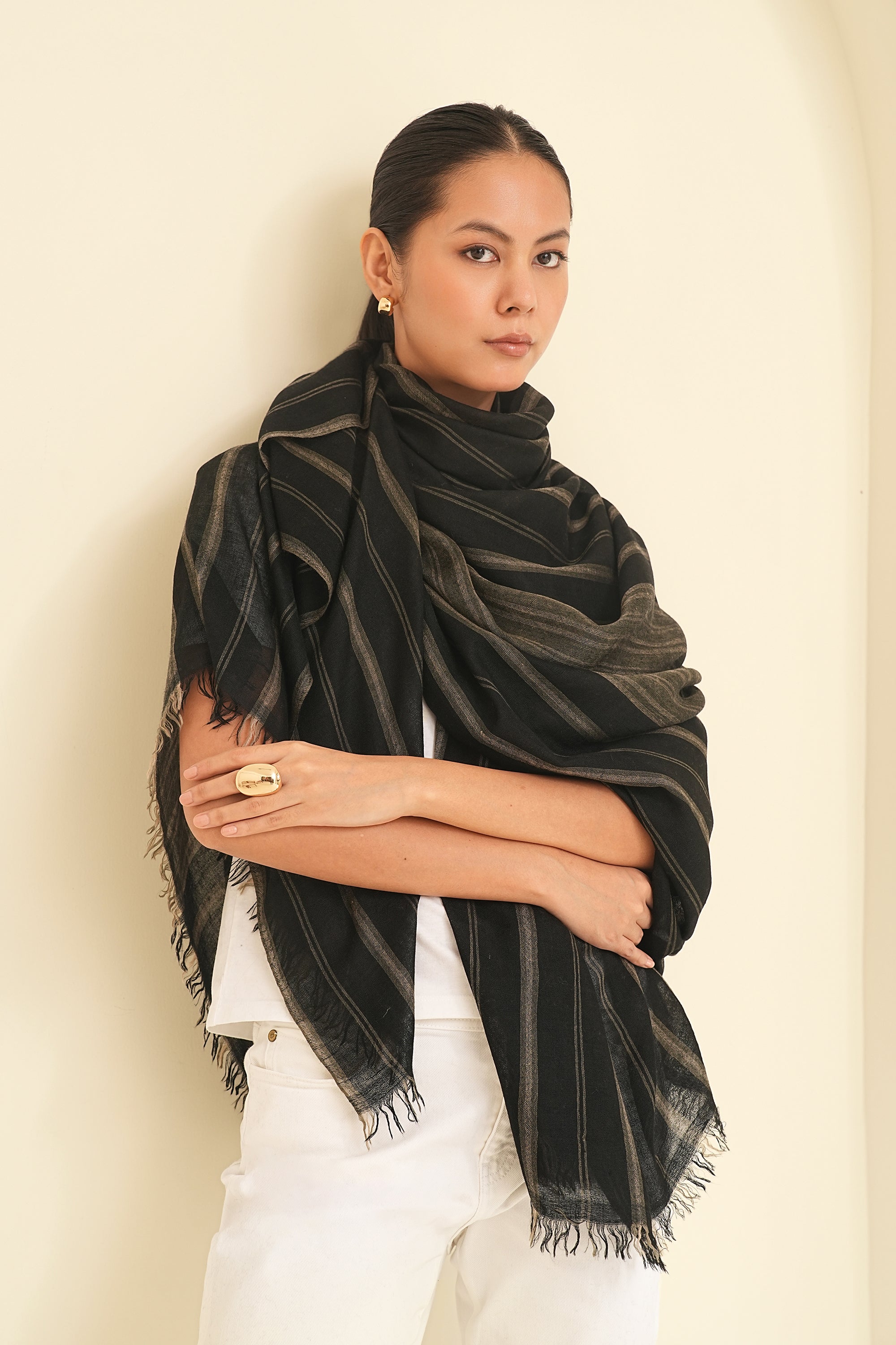 Meridian Cashmere Large Shawl 115 x 230 cms