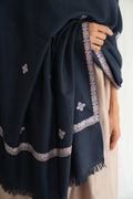 Kashmir Loom Sozni Viyana Hashiya Buti Hand Embroidered Pashmina Shawl Pencil