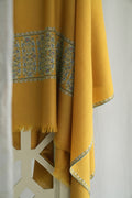 Kashmir Loom Sozni Rishma Palledar Hand Embroidered Pashmina Shawl Biche