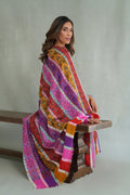 Kashmir Loom Kani Farid Khatrast Hand Woven Pashmina Large Shawl Multi