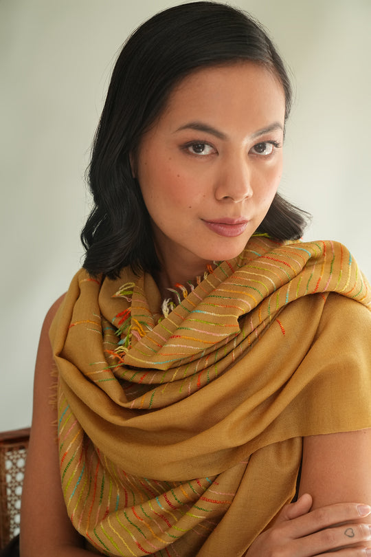 Kashmir Loom Upcycle Cashmere Stole