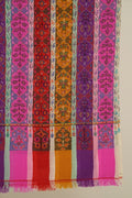 Kashmir Loom Kani Farid Khatrast Hand Woven Pashmina Large Shawl Multi