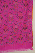 Kashmir Loom Kani Heer Posh Hand Woven Pashmina Large Shawl Fuchsia