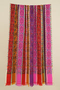 Kashmir Loom Kani Farid Khatrast Hand Woven Pashmina Large Shawl Multi