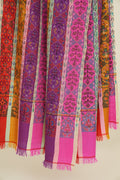 Kashmir Loom Kani Farid Khatrast Hand Woven Pashmina Large Shawl Multi