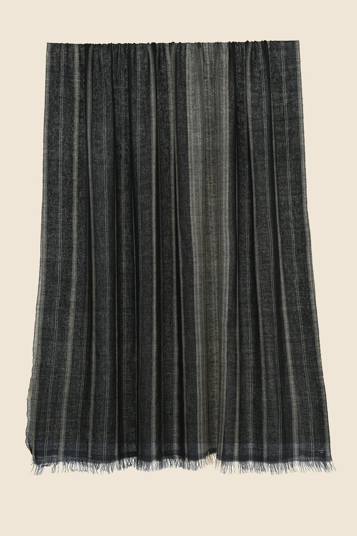 Kashmir Loom Meridian Cashmere Large Shawl 115 x 230 cms
