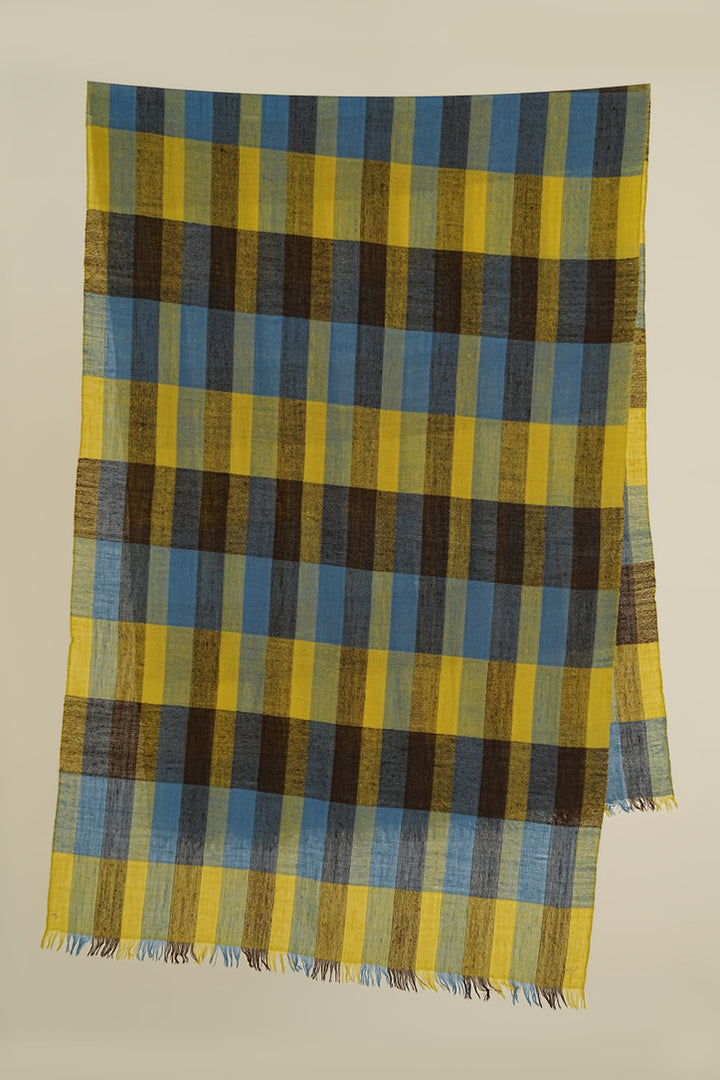 Kashmir Loom Makena Mens Cashmere Large Scarf