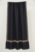 Kashmir Loom Avin Baildar Hand Embroidered Pashmina Stole Pencil