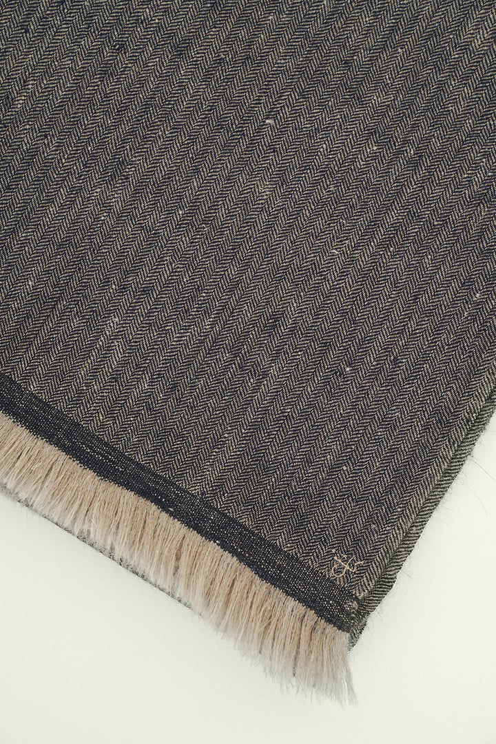 Cashmere Herringbone Women's Shawl | Kashmir Loom