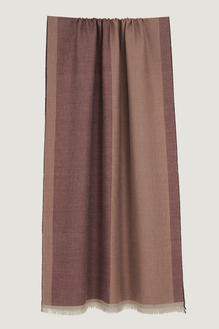 Kashmir Loom | Aurelia Rouge Escargot Stole