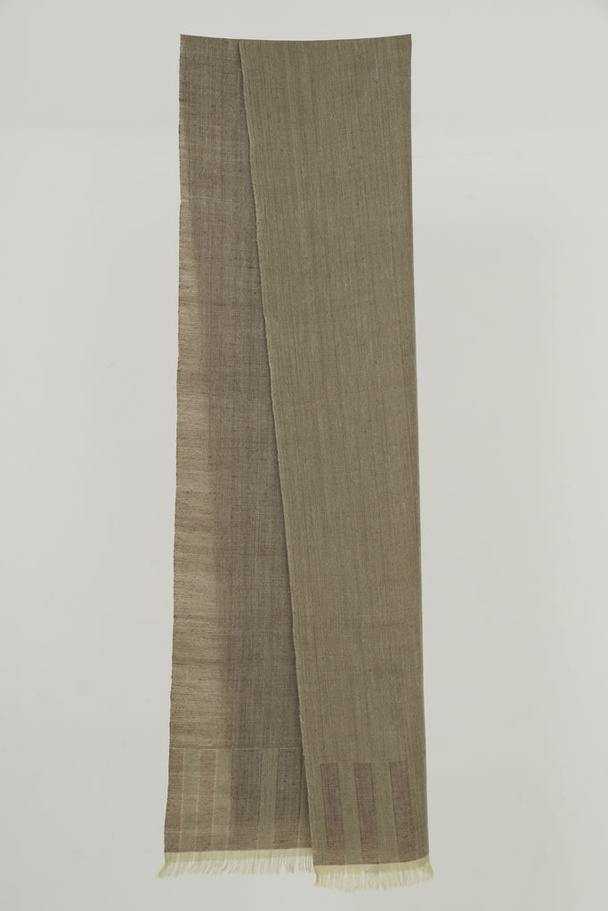 Handwoven Cashmere Double Side Scarf | Kashmir Loom