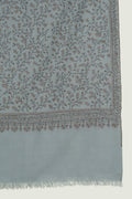 Kashmir Loom Sozni Rida Jaaldar Hand Embroidered Pashmina Shawl Baltic