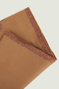 Kashmir Loom Sozni Shakufa Hand Embroidered Pashmina Shawl Camel