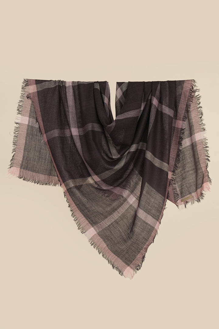 Carreau Cashmere Square Scarf