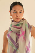 Carreau Cashmere Square Scarf