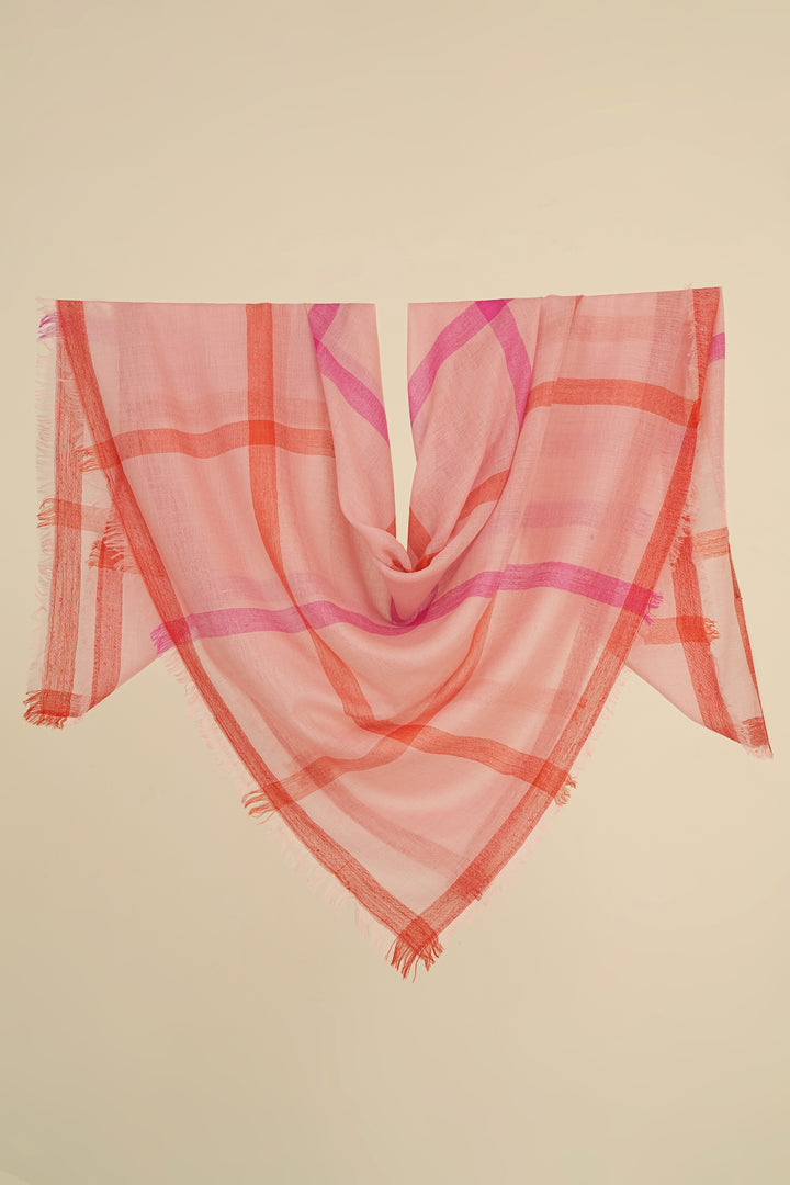 Carreau Cashmere Square Scarf