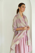Cashmere Ikat Women's Shawl | Kashmir Loom