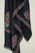 Sozni Palledar Buta Hand Embroidered Pashmina Stole Pencil