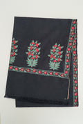 Sozni Palledar Buta Hand Embroidered Pashmina Stole Pencil