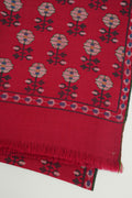 Kani Hand Woven Pashmina Stole Red