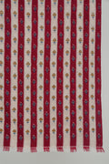 Kani Khatrast Hand Woven Pashmina Stole Red Bone