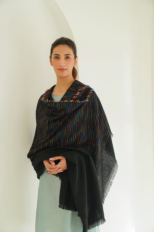 Kashmir Loom Upcycle Cashmere Shawl