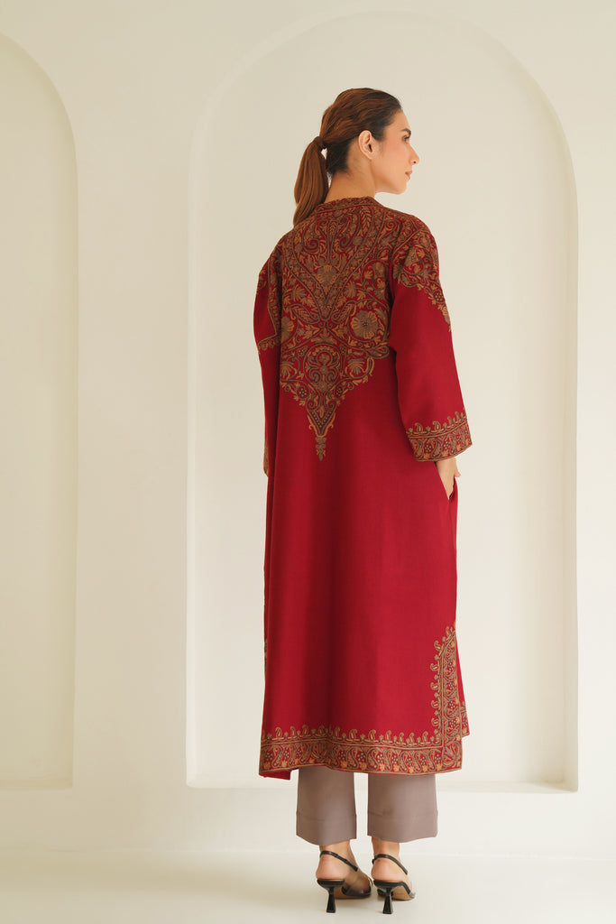 Shop Cashmere Coats & Wool Choga for Women Online at Kashmir Loom