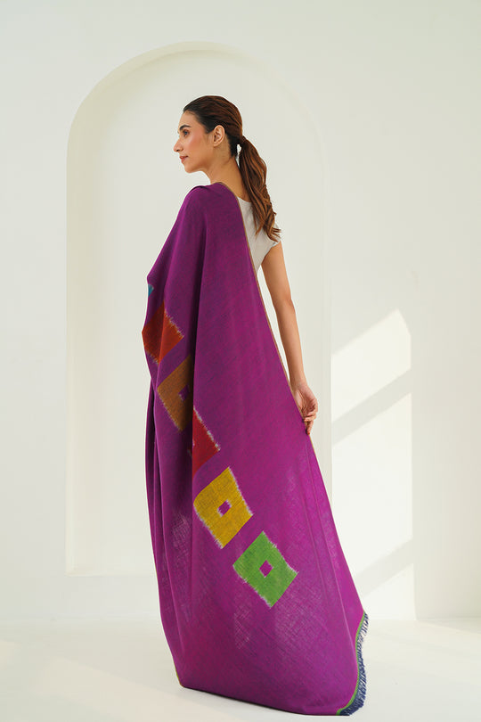 Adrift Cashmere Shawl | Kashmir Loom
