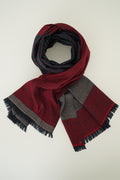 Cashmere Women's Scarf | Color Block | Kashmir Loom