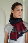 Cashmere Women's Scarf | Color Block | Kashmir Loom