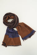 Cashmere Women's Scarf | Color Block | Kashmir Loom