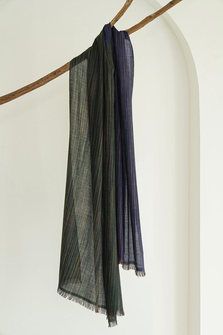 Cashmere Ikat Women's Stole | Kashmir Loom