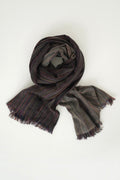 Demi Cashmere Mens Large Scarf Char Artichoke