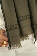 Kashmir Loom Dousa Plain Cashmere Scarf 50 x 200 cms