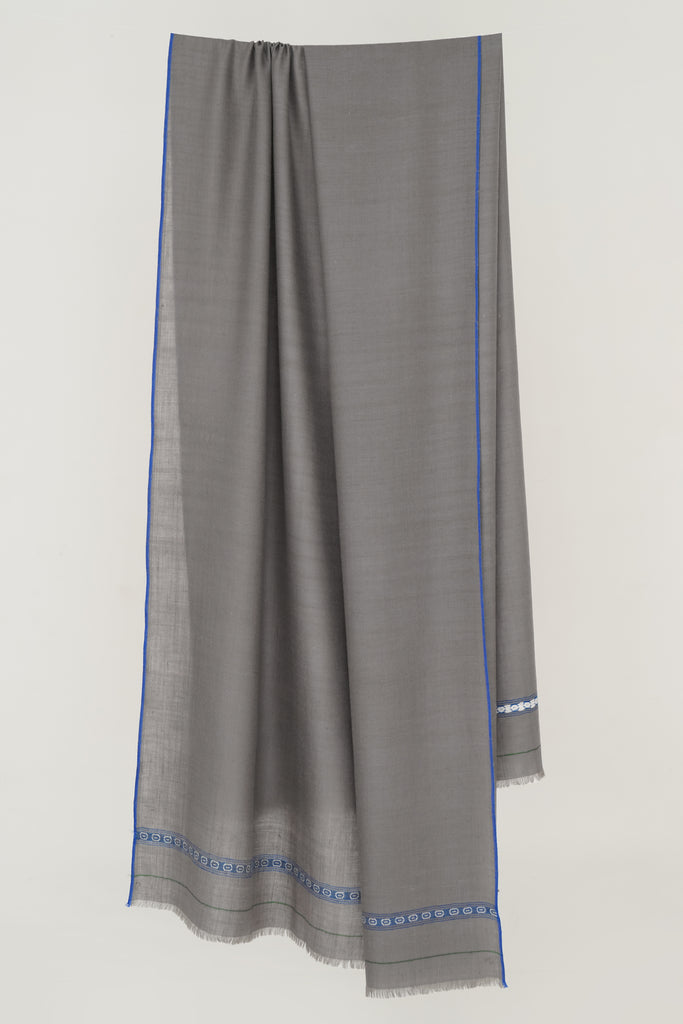 Handwoven Cashmere Dousa Shawl | Kashmir Loom