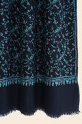 Sozni Nusrah Jaaldar Hand Embroidered Pashmina Stole Pencil